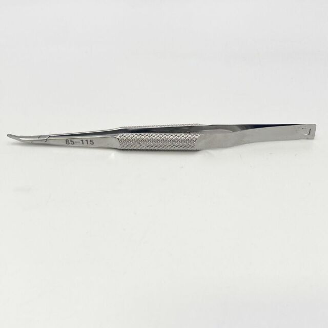 MILLENNIUM 85-115 Surgical Cataract Needle Holder, Barraquer, 10mm Slight Curve