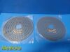 2X Pharmacia 59-7243-01 (Upper) & 59-7244-01 (Lower) Tube Holder Guide