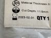 STRYKER Precision Thin (9.0 x 0.38 x 11.5mm)  2296-003-411   Exp.2023-02  (H19 ) 2296-003-411 Precision Thin (9.0 x 0.38 x 11.5mm)