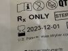 STRYKER Lot of 16 Coaxial Femoral Canal Tip  0210-007-000   Exp.2023-12  (J13) 0210-007-000 Coaxial Femoral Canal Tip