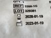 COOPER SURGICAL Lot of 113  Lone Star Elastic Stays 12mm  33501G   Exp.2028-01  (F5 ) 33501G Lone Star Elastic Stays 12mm