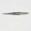JARIT ( 355-436 ) Barraquer Needle Holder, Curved, Delicate Jaws, Round Handle with Lock