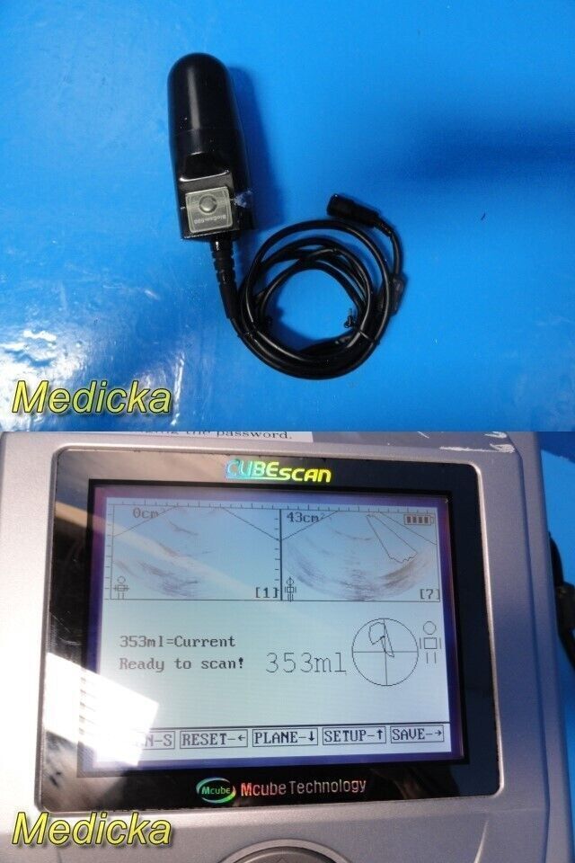 2014 MCube Technology BioCon-500 Cube Scan Bladder Scanner Probe