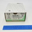 ETHICON 698H Ethilon Polyamide Nylon Suture, P-3 13mm, 3/8 Circle Needle, Size 5-0, Non-Absorbable