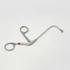 RICHARD WOLF ( 8211.195 ) Double Spoon Forcep, Horizontal Opening, Curved 100 Deg Up, 86mm WL