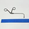 RICHARD WOLF ( 8211.195 ) Double Spoon Forcep, Horizontal Opening, Curved 100 Deg Up, 86mm WL