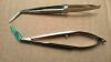 V. MUELLER OP0917-001 Corneal Scissors Curved Right & Left OP091002  Corneal Scissors Curved Right & Left