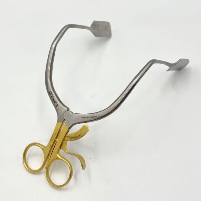 GYNEX 2430 Lateral Vaginal Retractor, LLETZ, Locking Ratchet Handle