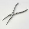 PILLING 443610 Weck Asch Septum Forceps, Angled, 28mm Tip, 23cm WL