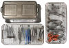 VARIOUS (-Craniotomy-Instruments) Surgical Set of 112 Various Craniotomy Instruments in Genesis Sterilization Case