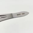 JARIT 355-159 Castroviejo Suture Tying Forceps, 0.12mm 1x2 Teeth