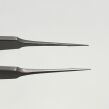 JARIT 355-159 Castroviejo Suture Tying Forceps, 0.12mm 1x2 Teeth