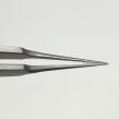 JARIT 355-159 Castroviejo Suture Tying Forceps, 0.12mm 1x2 Teeth