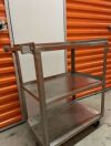 LAKESIDE 3 tier 4-wheels roll a round stainless steel cart Instrument Cart