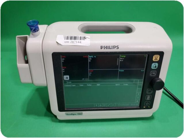 PHILIPS VS4 SureSigns VS4 Vital Signs Patient Monitor REF 863283