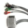EDAN EL05DASY 5 lead Snap AHA reusable ECG cable REF EL05DASY for Edan iT20 Telemetry Transmitter Bedside Monitor