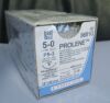 ETHICON 8681G Prolene Suture 5-0 18" Polypropylene Monofilament PS-3 Blue, 1 Dozen Sutures