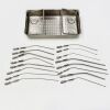 VARIOUS ( Suction-1 ) Lot of 16 Suction Tubes, Rhoton-Merz, R-Type, 3 Fr to 12 Fr