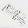 VARIOUS ( Suction-1 ) Lot of 16 Suction Tubes, Rhoton-Merz, R-Type, 3 Fr to 12 Fr