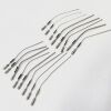 VARIOUS ( Suction-1 ) Lot of 16 Suction Tubes, Rhoton-Merz, R-Type, 3 Fr to 12 Fr