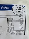 BOSTON SCIENTIFIC Ranger Over-The-Wire  H74939419700810   Exp.2023-05  (M4#2) H74939419700810 Ranger Over-The-Wire
