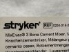 STRYKER MixEvac 3 Bone Cement Mixer  0206-015-000   Exp.2023-03  (M4#2) 0206-015-000 MixEvac 3 Bone Cement Mixer