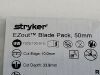 STRYKER Ezout Blade Pack ,50mm  7812-050-001K   Exp.2023-05  (M46) 7812-050-001K Ezout Blade Pack, 50mm