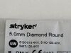 STRYKER 5.0mm Diamond Round  5820-012-050  Exp.2023-01  (M46) 5820-012-050 5.0mm Diamond Round