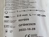 BARD Lot of  3 Bard Parsonnet Vascular  007605  Exp.2022-10  (M22) 007605 Parsonnet Vascular