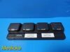 2011 Intermec AC14 Battery Charger P/N 852-065-002 W/ PSU & 7X Batteries