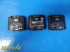 2011 Intermec AC14 Battery Charger P/N 852-065-002 W/ PSU & 7X Batteries
