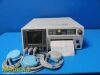 GE/COROMETRICS GE 0126 120 Series , W/ 2X Ultrasound & 1X Toco Transducers ~ Fetal Monitor