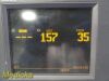 GE/COROMETRICS GE 0126 120 Series , W/ 2X Ultrasound & 1X Toco Transducers ~ Fetal Monitor