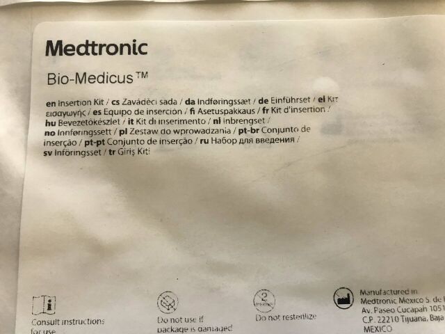 MEDTRONIC 96552 Bio-Medicus Insertion Kit