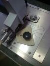 LKB BROMMA LKB  7800 Glass KNIFE MAKER 90 90 0164 Made in Sweden