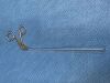 PILLING WECK 50-6802  Feder-Ossoff Micro-Laryngeal 2mm Blunt Scissors