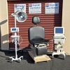 BREWER Exam Chair Table  Power Assist 7000 w New Black Upholstery Exam Chair