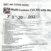ARROW AK-15703-ACDC MULTI LUMNEN CVC KIT WITH BLUE FLEXTIP CATHETER