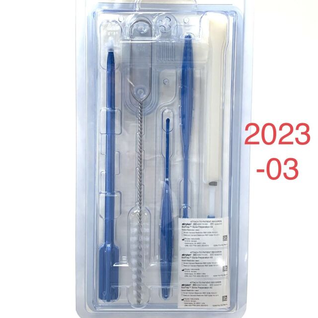 STRYKER 0206-710-000 BIOPREP BONE PREPARATION KIT, EXP 2023-03