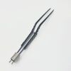 STRYKER ( 6720-190-007 ) SILVERGlide Non-Stick Precision Bipolar Forceps, SP Bayonet, 0.7mm Tip	
