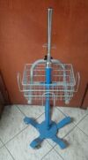 GE Dinamap  V100 ProCare 400 Pro-300 Patient Monitor Mobile Stand Cart