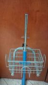 GE Dinamap  V100 ProCare 400 Pro-300 Patient Monitor Mobile Stand Cart