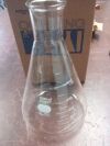 PYREX #4980  Erlenmeyer Flask Vase 1500 ML #4980 by Corning
