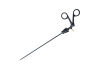 TELEFLEX 728008 Pilling Surgical Metzenbaum SuperCut Monopolar Laparoscopic Scissors, Double Action, Curved, 5mm x 35cm