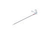 SYMMETRY SURGICAL 38-5304 ACCESS Metzenbaum Scissors, Curved, Non-Locking Handle, Delicate, 5mm Dia x 11mm Tip, 38cm TL