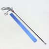 SYMMETRY SURGICAL 38-5304 ACCESS Metzenbaum Scissors, Curved, Non-Locking Handle, Delicate, 5mm Dia x 11mm Tip, 38cm TL