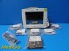 PHILIPS 2014  Intellivue MP30,W/ LEADS , M3001A MODULE MASIMO SPO2 Monitor
