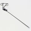 KARL STORZ ( 30710 MD, 33132 ) Kelly Forceps Insert, Pediatric, 3.5mm x 30cm with Metal Swing-Away Ratchet Handle