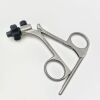 KARL STORZ ( 30710 MD, 33132 ) Kelly Forceps Insert, Pediatric, 3.5mm x 30cm with Metal Swing-Away Ratchet Handle