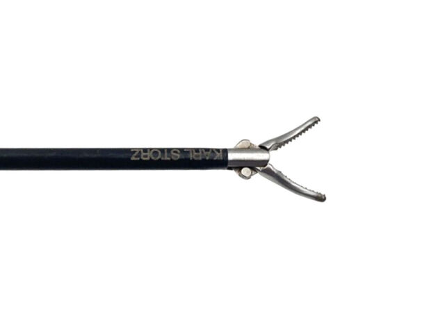 KARL STORZ ( 30310 MDS ) Kelly Dissect Forceps, Atraumatic, Curved, Double Action